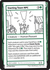 Starting Town NPC - Magic: The Gathering - MoxLand